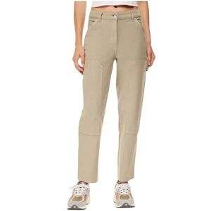 Wilfred Free Women's Brennan High Waist Utility Pants Olive Size 00